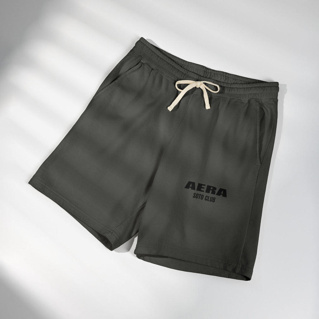 Fleece Sweat Shorts — AERA Soto Club Minimal Logo