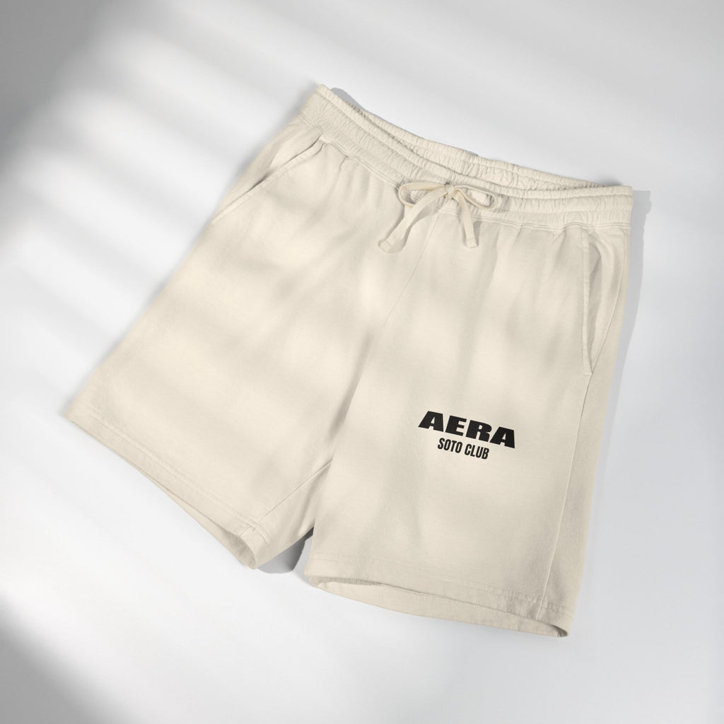 Fleece Sweat Shorts — AERA Soto Club Minimal Logo