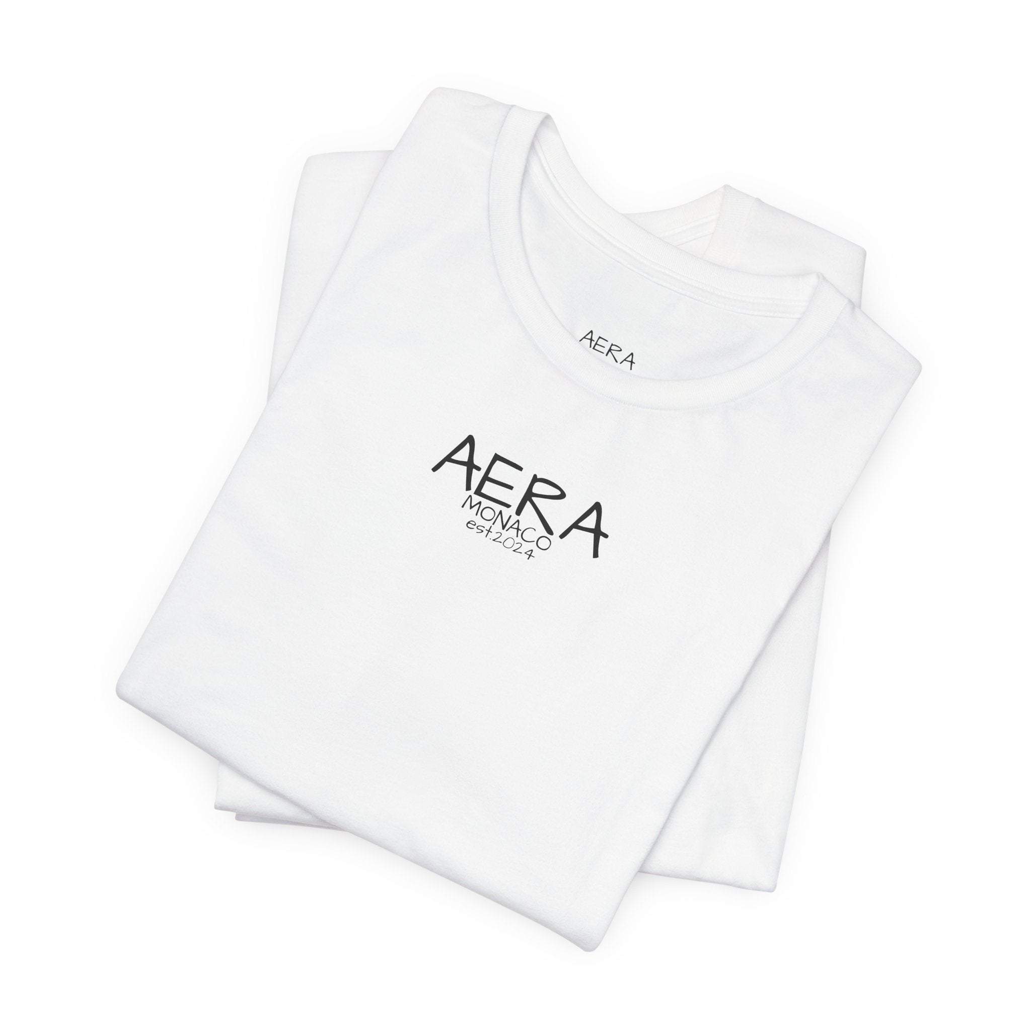 AERA Monaco Vintage Casino Photo Tee — Est. 2024 Graphic T-Shirt