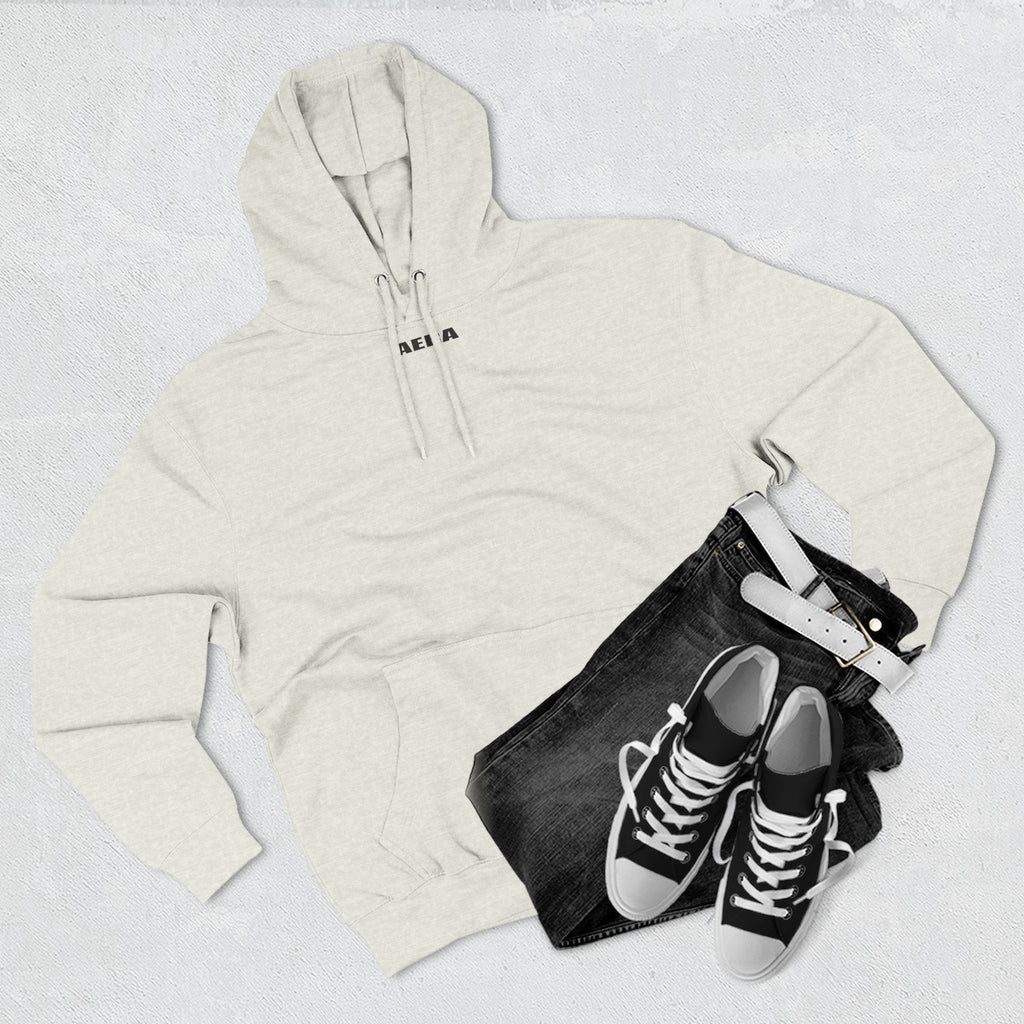 AERA "Faith in God" Hoodie - Minimal Logo Fleece Pullover