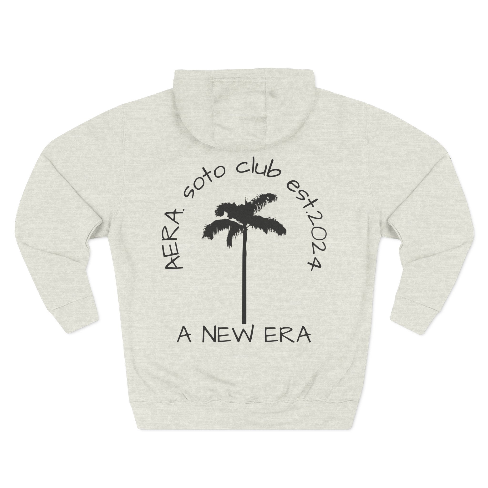A New Era Palm Hoodie — AERA Soto Club Est. 2024 Fleece Pullover
