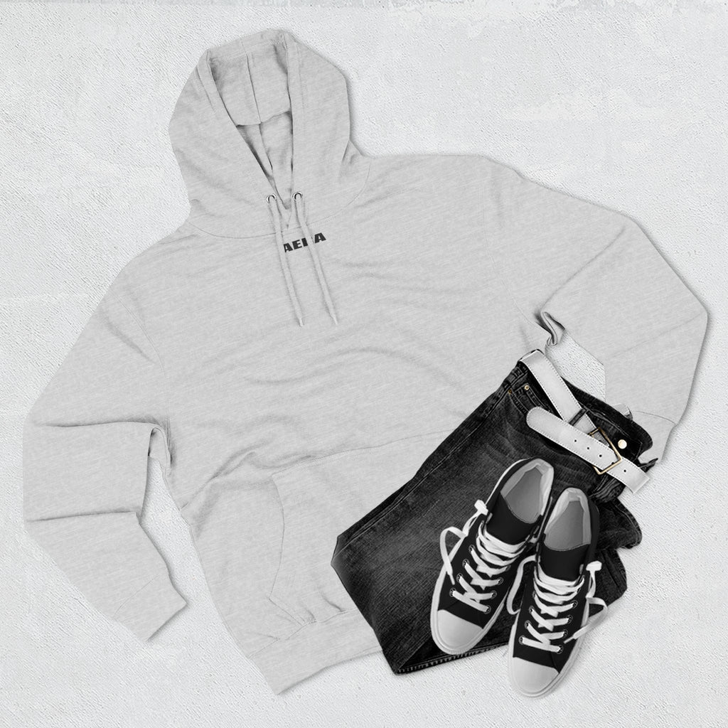 AERA "Faith in God" Hoodie - Minimal Logo Fleece Pullover