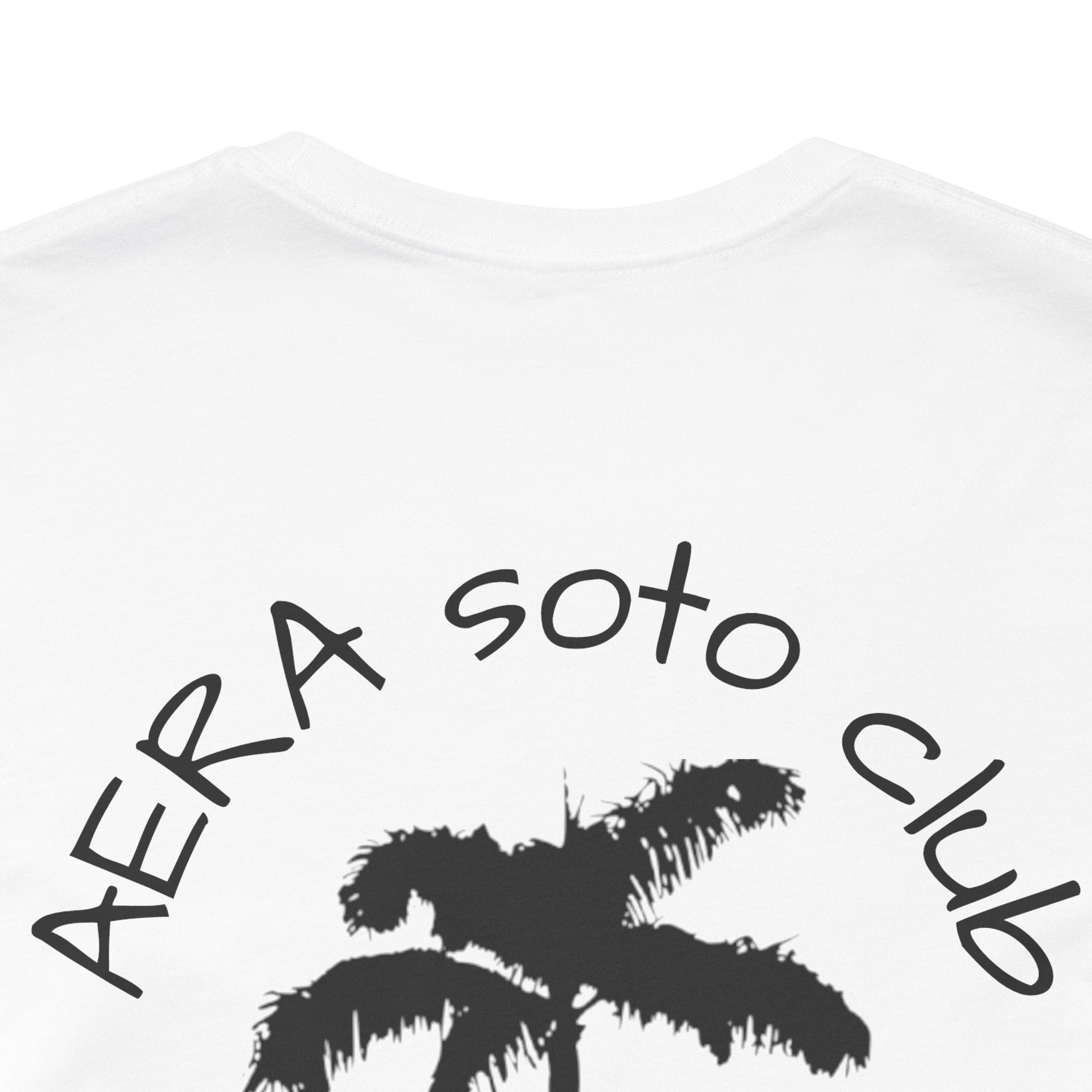 Palm Tree Club T‑Shirt — "AERA Soto Club" Est. 2024 Casual Tee