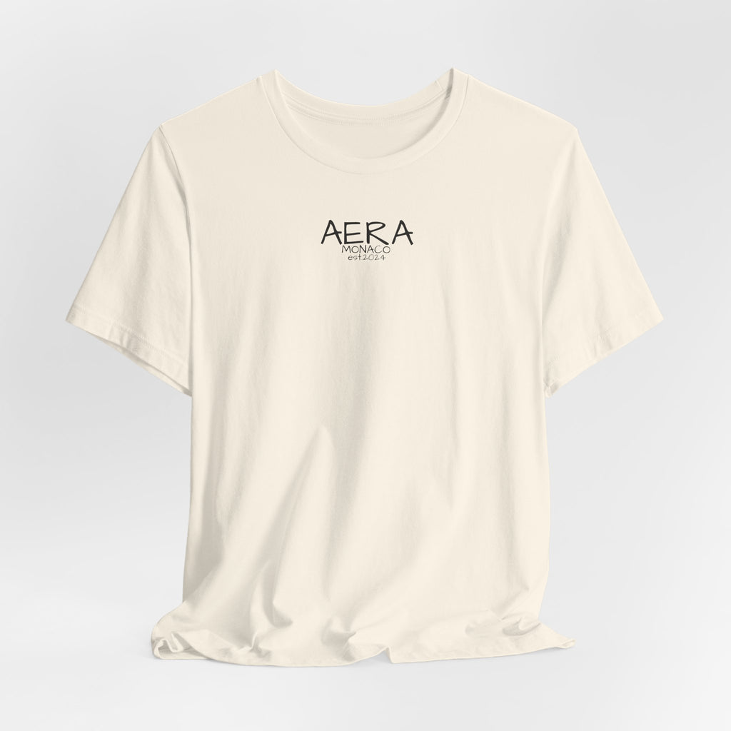 AERA Monaco Vintage Casino Photo Tee — Est. 2024 Graphic T-Shirt