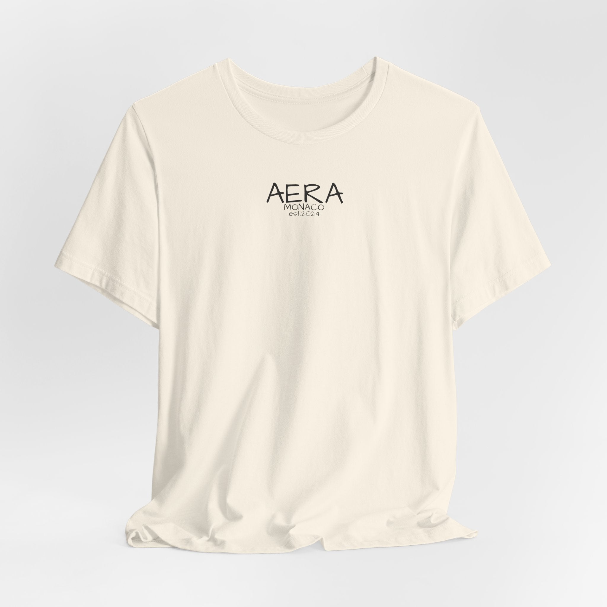 AERA Monaco Vintage Casino Photo Tee — Est. 2024 Graphic T-Shirt