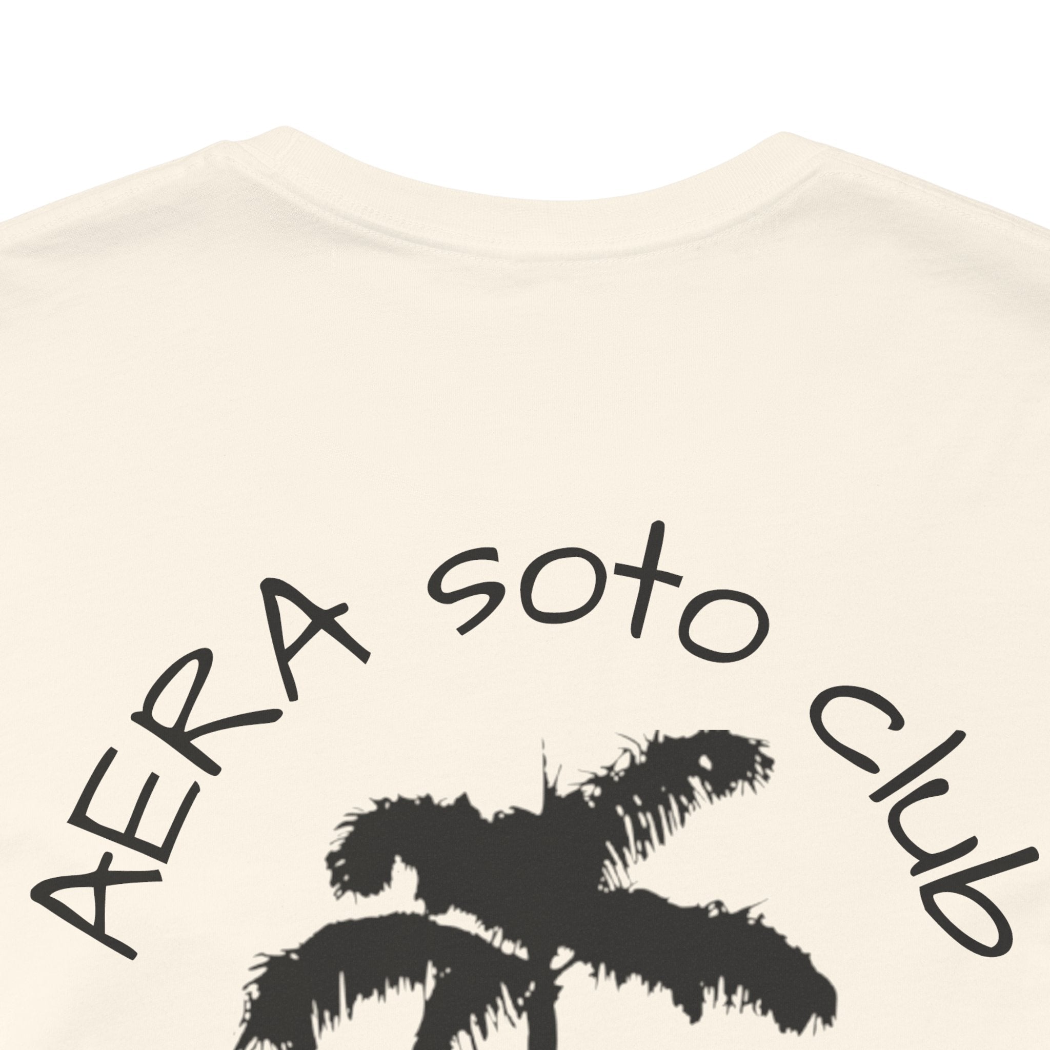 Palm Tree Club T‑Shirt — "AERA Soto Club" Est. 2024 Casual Tee