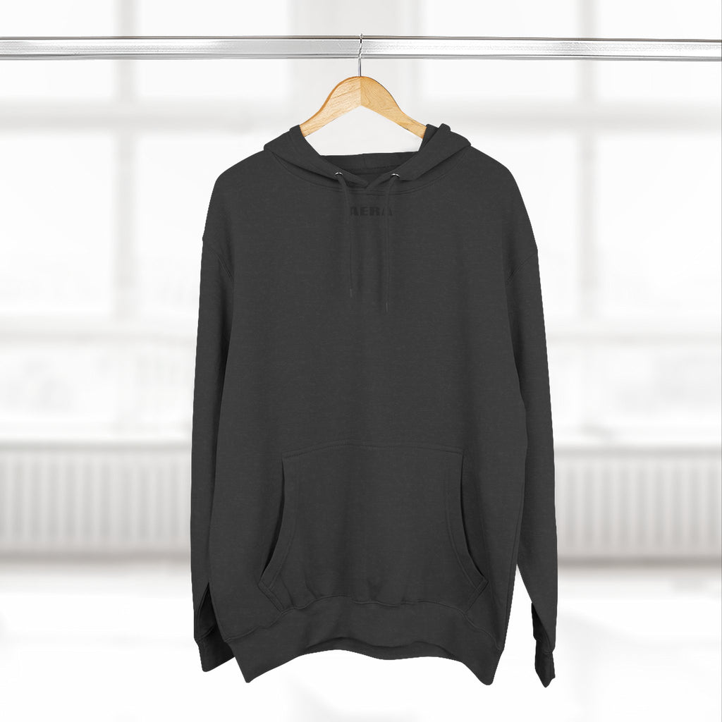 AERA "Faith in God" Hoodie - Minimal Logo Fleece Pullover