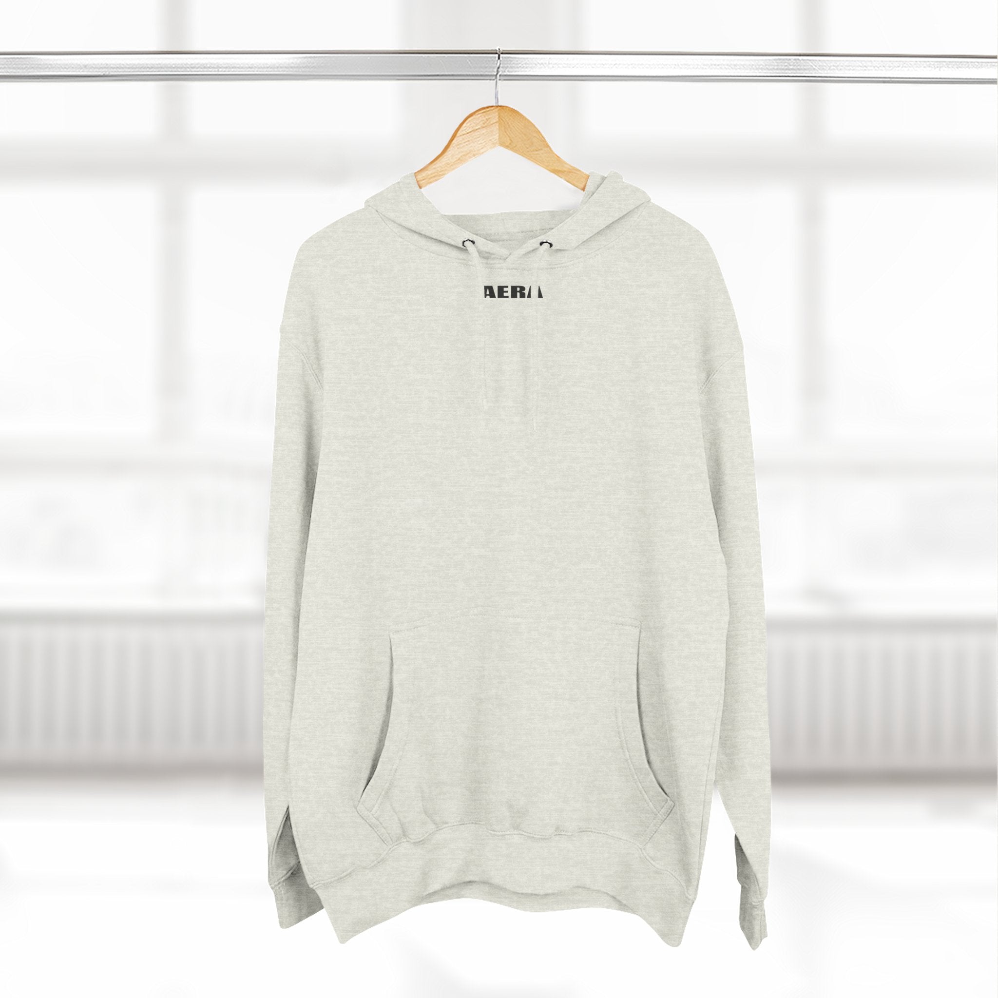 AERA "Make It Happen" Hoodie - Minimal Logo Fleece Pullover