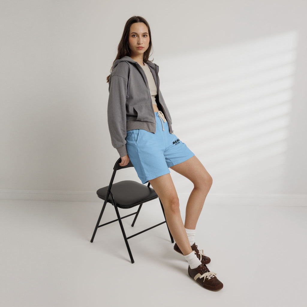 Fleece Sweat Shorts — AERA Soto Club Minimal Logo