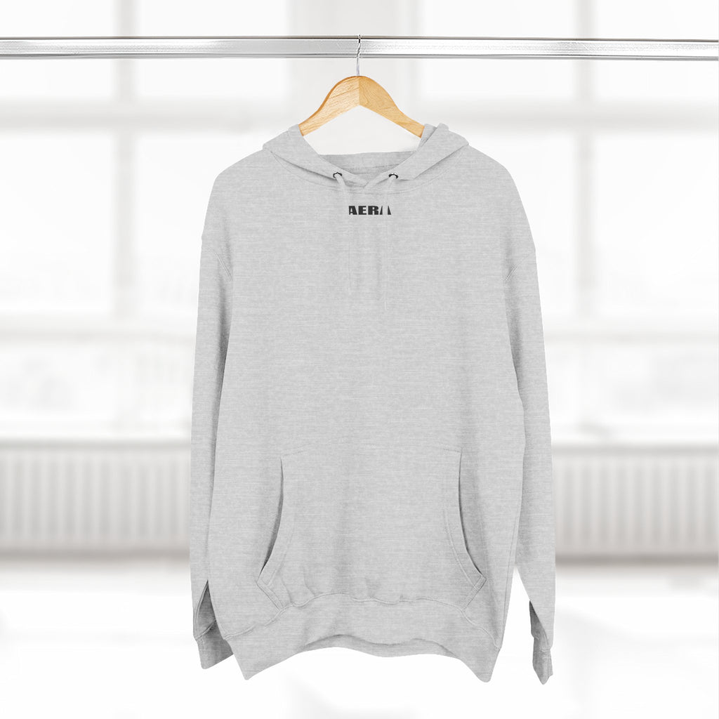 AERA "Make It Happen" Hoodie - Minimal Logo Fleece Pullover