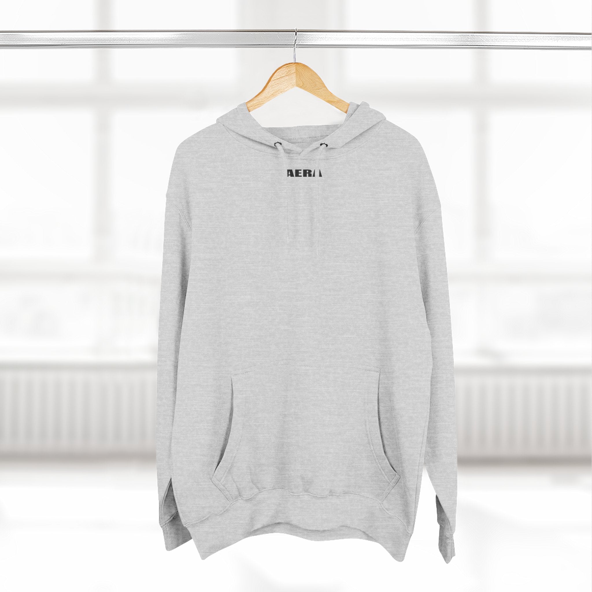 AERA "Make It Happen" Hoodie - Minimal Logo Fleece Pullover