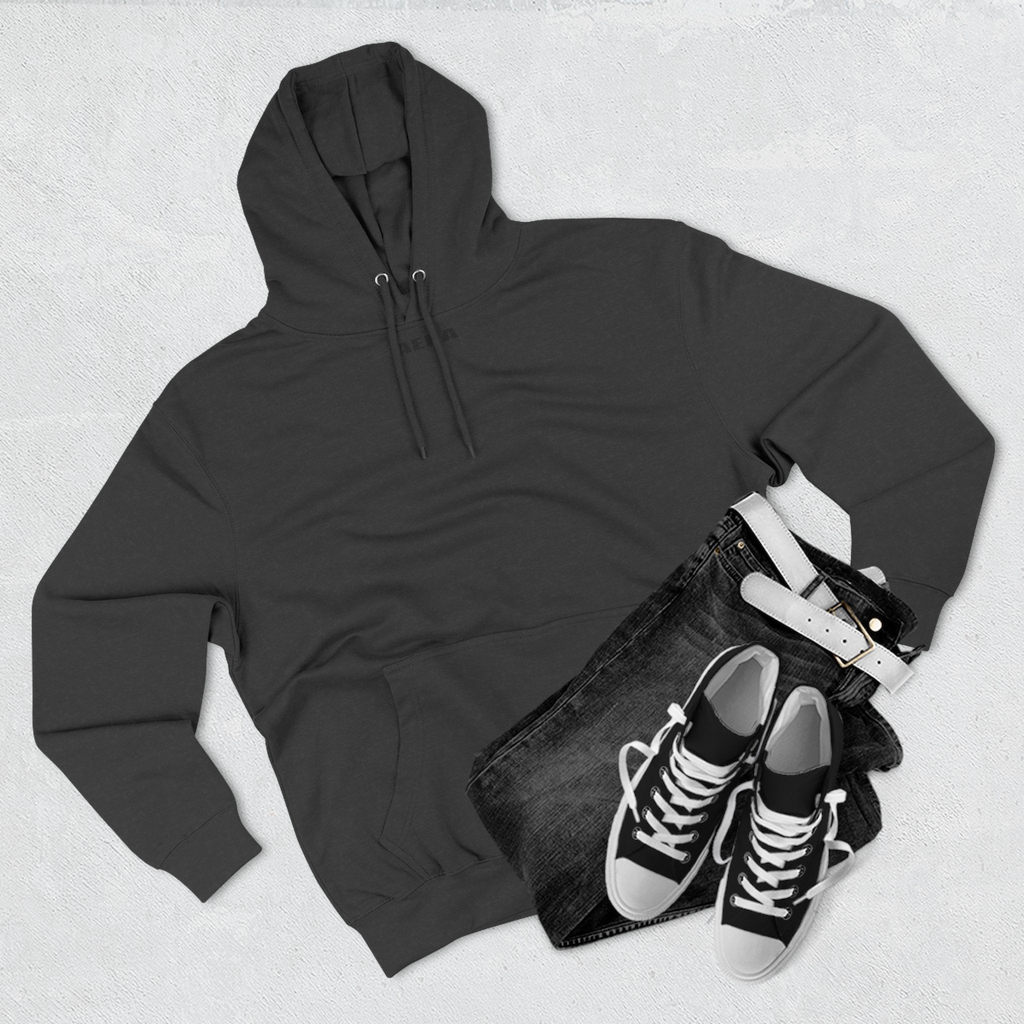 AERA "Make It Happen" Hoodie - Minimal Logo Fleece Pullover