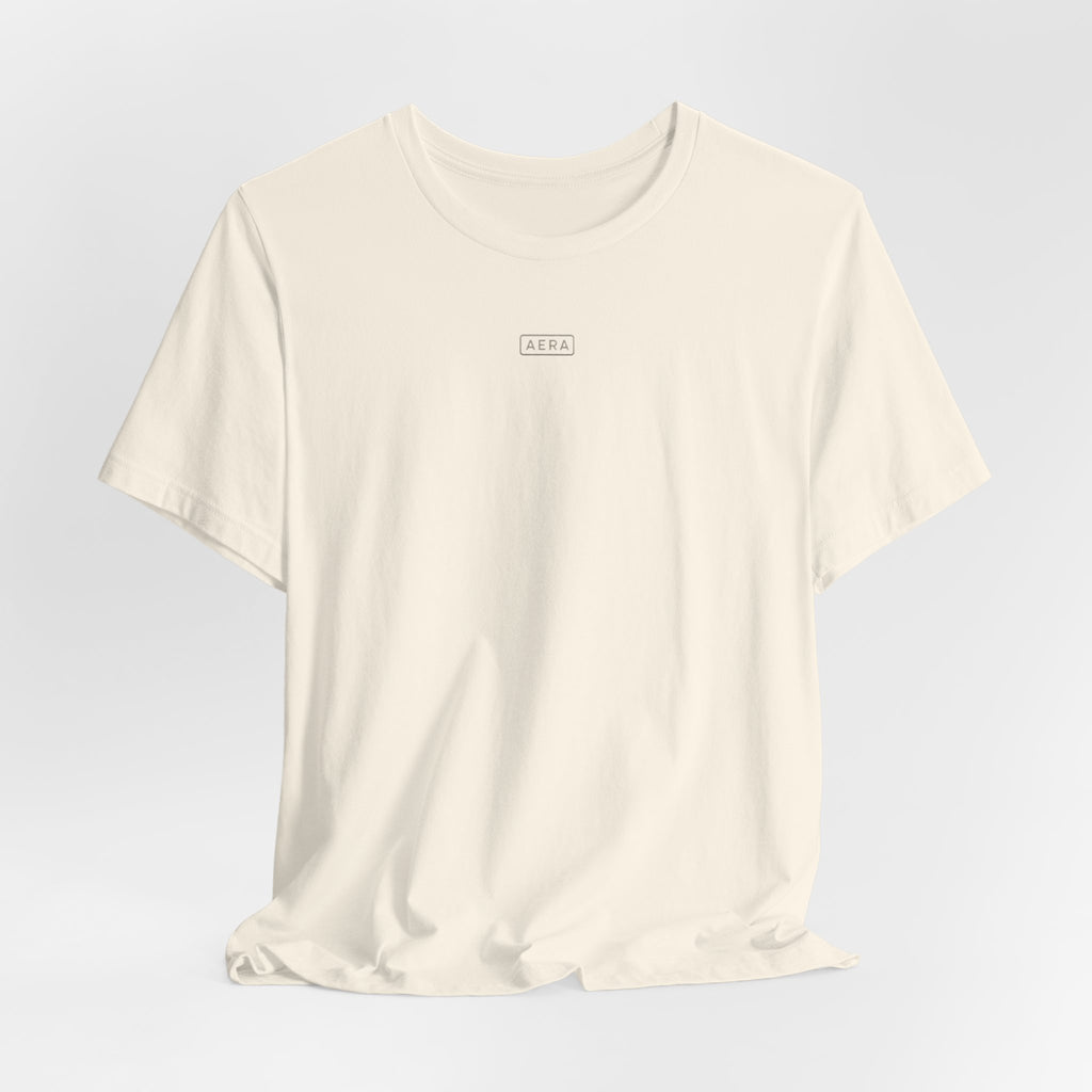 Minimalist Chest Logo Tee — Men's Black Short Sleeve T-Shirt